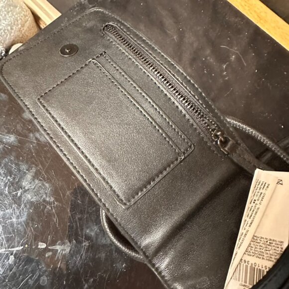 Desi Wallet Passport Crossbody Black Bag Travel Documents - Picture 7 of 7